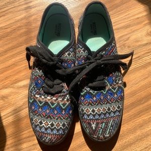 Mossimo Supply Co. Tribal print shoes